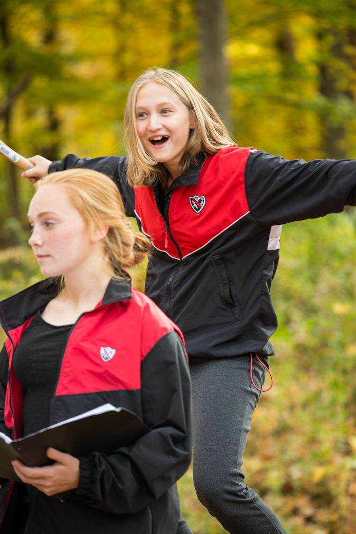 Students outside